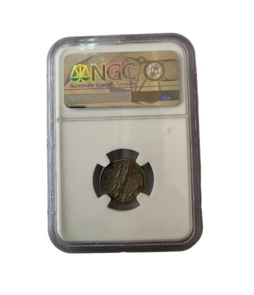 Roman Empire Coin Hadrian AD 117-138 AR Denarius Ngc Graded VF