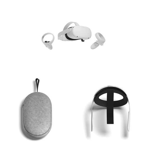 Oculus Quest 2 (256 GB) Advanced All-In-One Virtual Reality Headset - Pro Bundle (Black Friday)