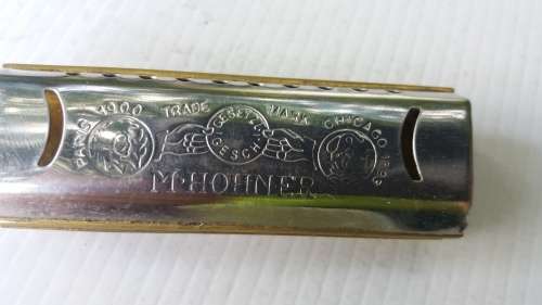 MUSIC INSTRUMENT M.Hohner 'PUCK' Harmonica- 'C'- Length 65mm-Hohner Trossingen