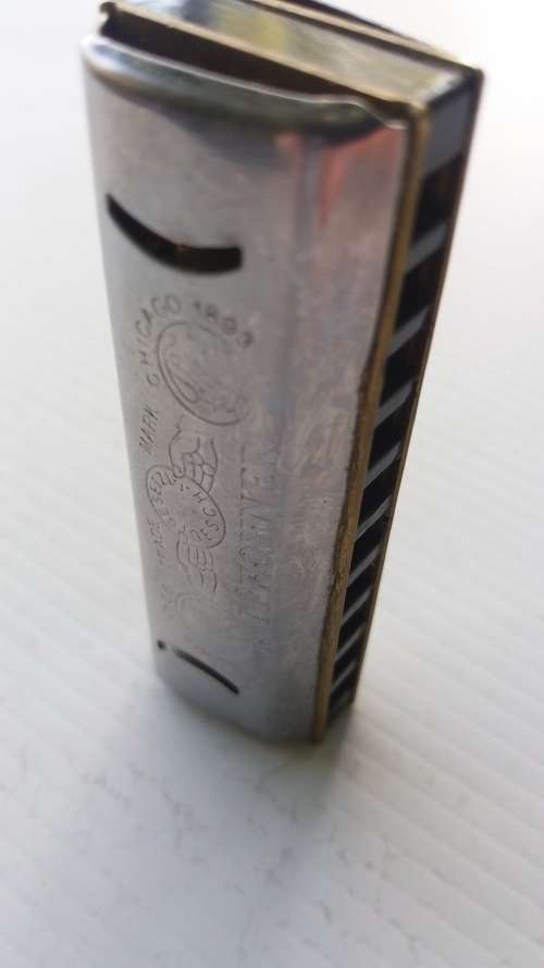 MUSIC INSTRUMENT M.Hohner 'PUCK' Harmonica- 'C'- Length 65mm-Hohner Trossingen