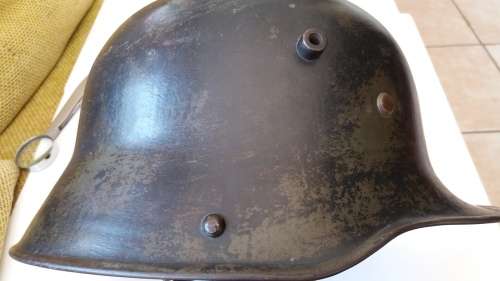 German WW1 M16 Helmet with Liner