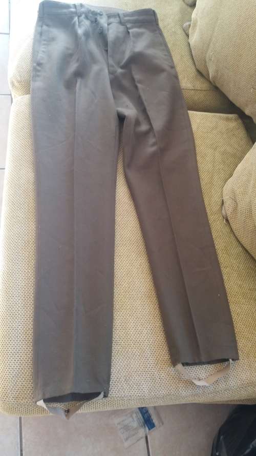 Soviet Army Green Uniform Pants 1976?