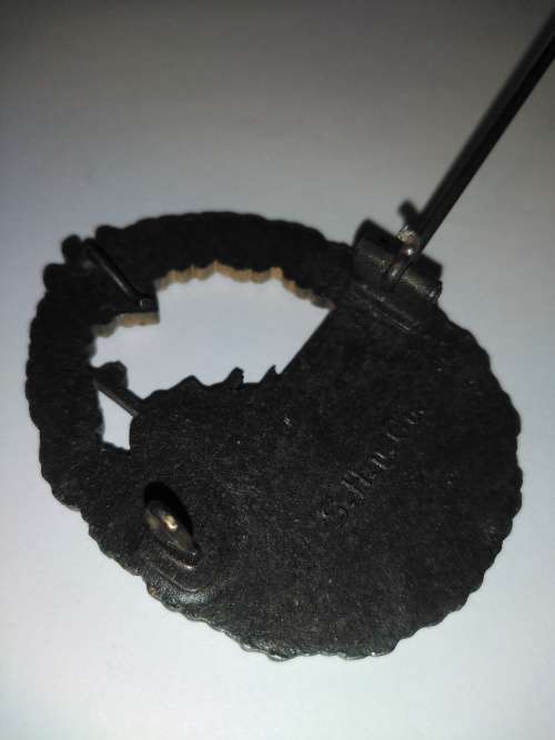 WW2 German Kriegsmarine Destroyer Badge By S.H.u.C.o.