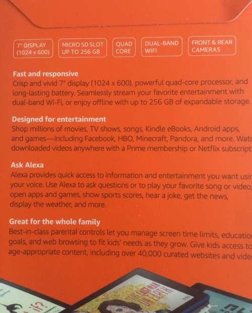 NEW!!! Amazon Kindle Fire  7 - Latest Tablet 2017 Edition  - 8Gigs ---unopened box