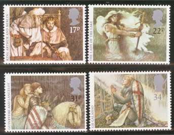Great Britain commemorative stamp-  Year 1985-complete  unmounted  set . Mint Never Hinge