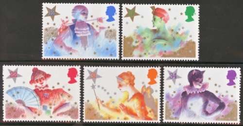 Great Britain commemorative stamp-  Year 1985-complete  unmounted  set . Mint Never Hinge