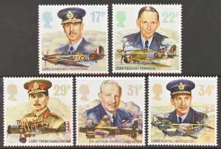 Great Britain commemorative stamp-  Year 1986complete  unmounted  set . Mint Never Hinged