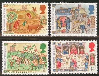 Great Britain commemorative stamp-  Year 1986-complete  unmounted  set . Mint Never Hinged