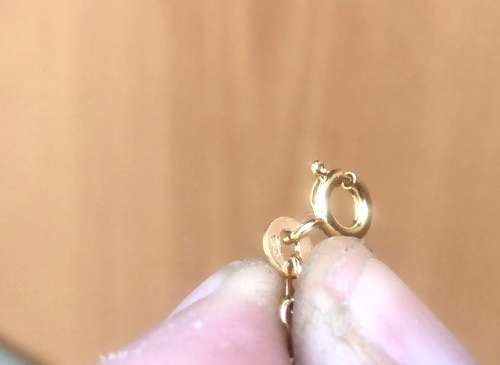 9 K / 9 carat solid Gold, Imported , round Belcher link bracelet , 4 mm wide