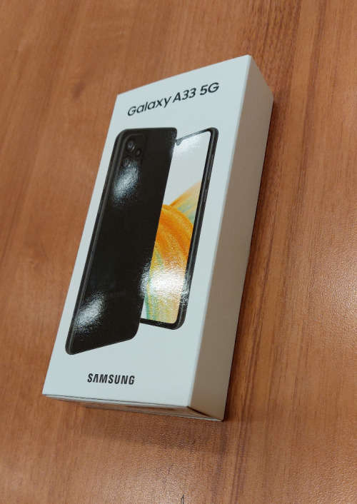Samsung Galaxy A33 5G 128GB Dual Sim Black - Rated IP67 for water and dust resistance