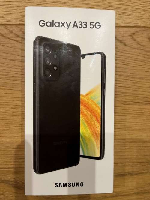 Samsung Galaxy A33 5G 128GB Dual Sim Black - Rated IP67 for water and dust resistance