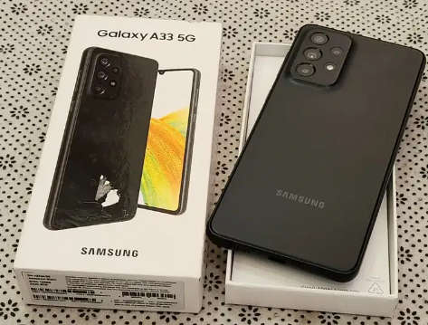 Samsung Galaxy A33 5G 128GB Dual Sim Black - Rated IP67 for water and dust resistance