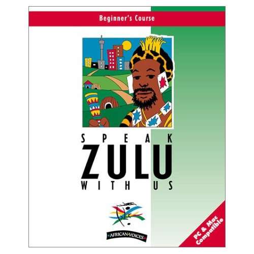 Speak Zulu with us beginners Course CD Rom and coursebook