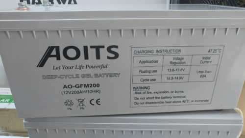 200AH Deep Cycle Gel Battery