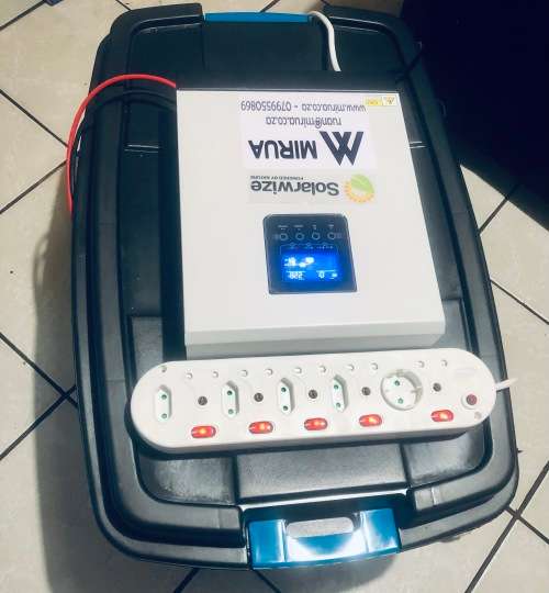 Inverter Kit: 3000W Inverter + 2 x 100AH Batteries in HD Container