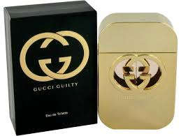 ladies Gucci Guilty gold 75ml perfume