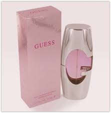 Ladies guess silver 75ml perfume