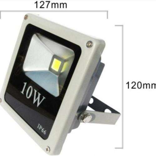 10W LED FLOODLIGHT - NEW DESIGN - SLIM VERSION