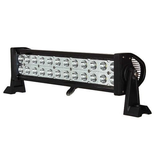 72W CREE 24 LED LIGHT BAR FLOOD & SPOT WORK LIGHT OFFROAD LAMP