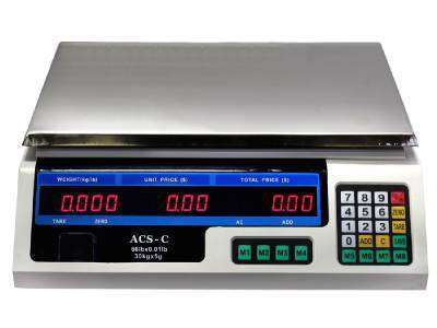 Digital Weight Scale 40kg Price Computing Food Meat Scale Produce