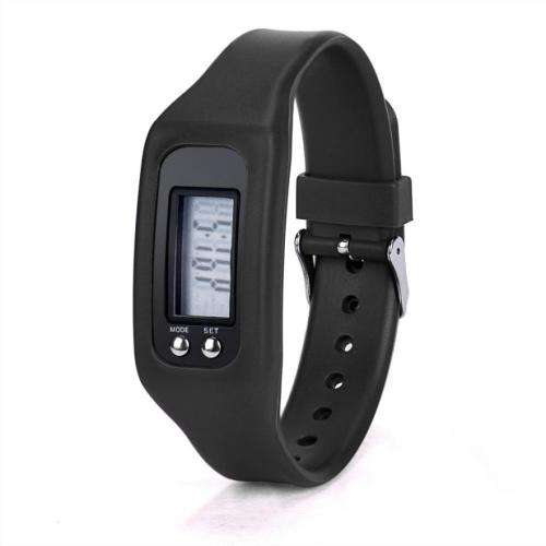 Weight Loss Digital LCD Pedometer Run Step Walking Distance Calorie Counter Watch Bracelet