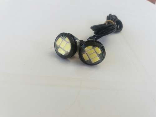 Car fog white reversing lights Hawkeye daytime running lights 2 × 23MM 9W 12v LED