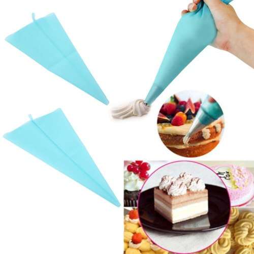 Silicone Reusable Icing Piping Cream Pastry Bag