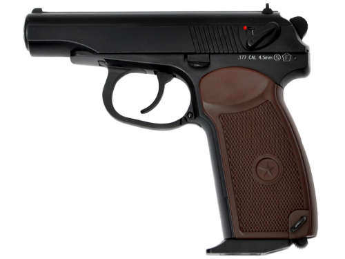 BRAND NEW MAKAROV KMB-44 BLOWBACK CO2 GAS GUN-LOOKS AND FEEL LIKE THE REAL THING