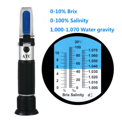 Refractometer for Aquarium Sea Salinity salt water
