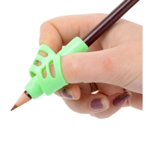 Students Silicone Two Finger Ergonomic Posture Correction Pen Grips