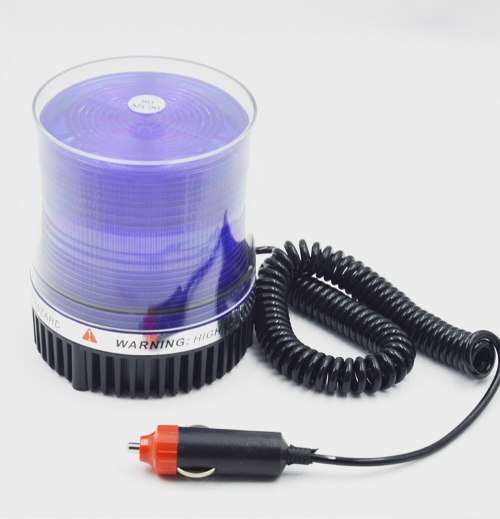 Car Truck 12 Volt Magnetic Warning Strobe Emergency Blue Light