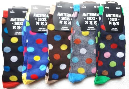 3 Pair Polka Dot Socks