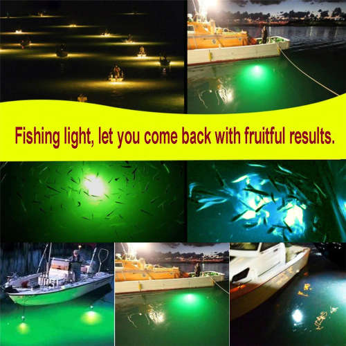 Fishing Underwater Green LED Light with 4.9m cord