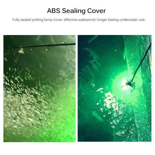 Fishing Underwater Green LED Light with 4.9m cord
