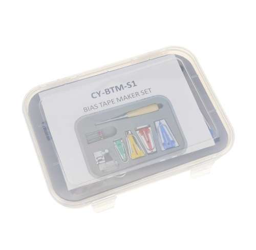 Bias Binding Tape Maker Snap on Foot Awl Pin for Patchwork Sewing