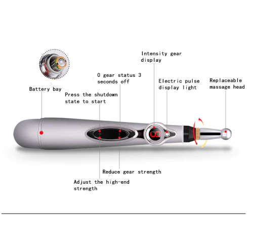 Acupuncture Magnet Therapy Heal Massage Pen