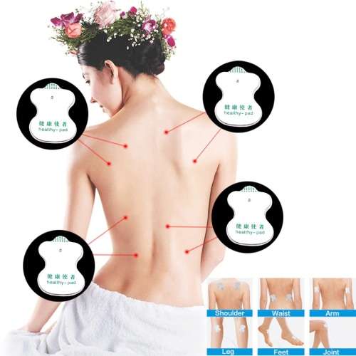 Electronic Muscle Pulse Pain Relief Slimming Fat Burning Toning Massager Pads