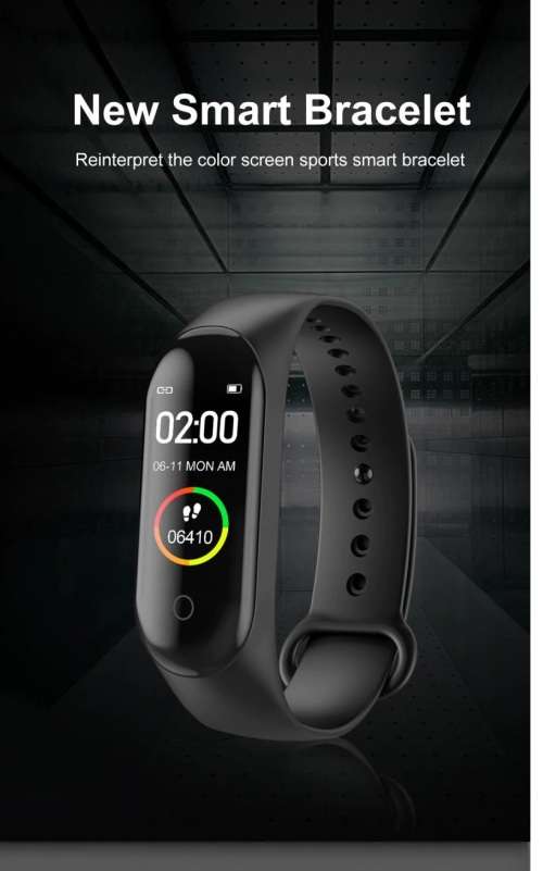 M4 Smart Fitness Tracker Smart Watch