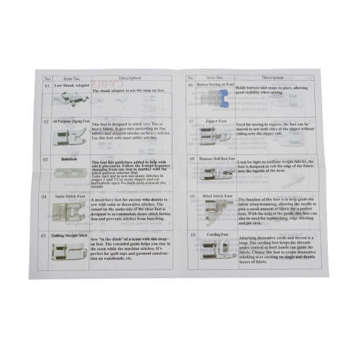 15pcs Multifunction Domestic Sewing Machine Presser Walking Foot Kit