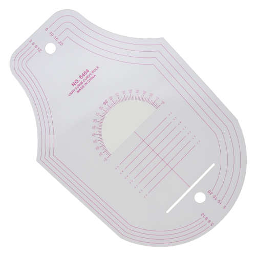 PVC Flexible Transparent French Curve Ruler