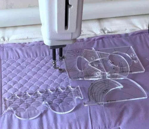 6pcs Quilting Ruler Template Set