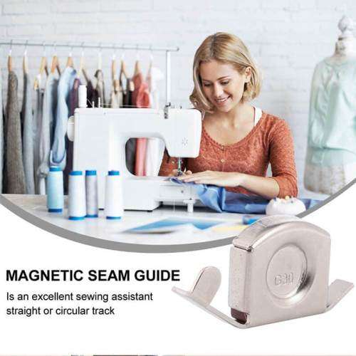 Magnetic Seam Guide for Sewing