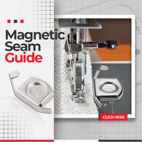 Magnetic Seam Guide for Sewing