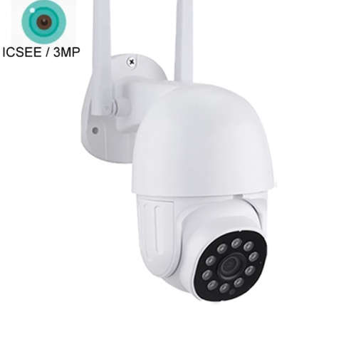 3MP PTZ Wifi Auto Tracking Outdoor Camera with ICSEE App