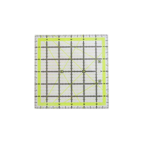 Square Acrylic Fabric Ruler for Patchwork, Sewing and Quilting 4 pcs/set