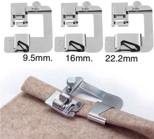 Wide Rolled Hem Presser Foot set