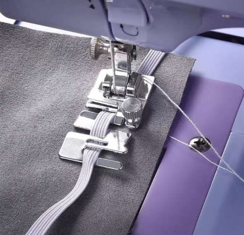 Elastic Foot for Low Shank Sewing Machines