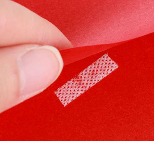 Water soluble fabric tape