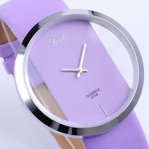 Watch Transparent Ladies purple