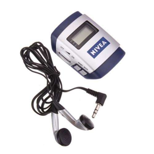 Multifunction Pedometer With FM Radio Extra Large Display Step Counter